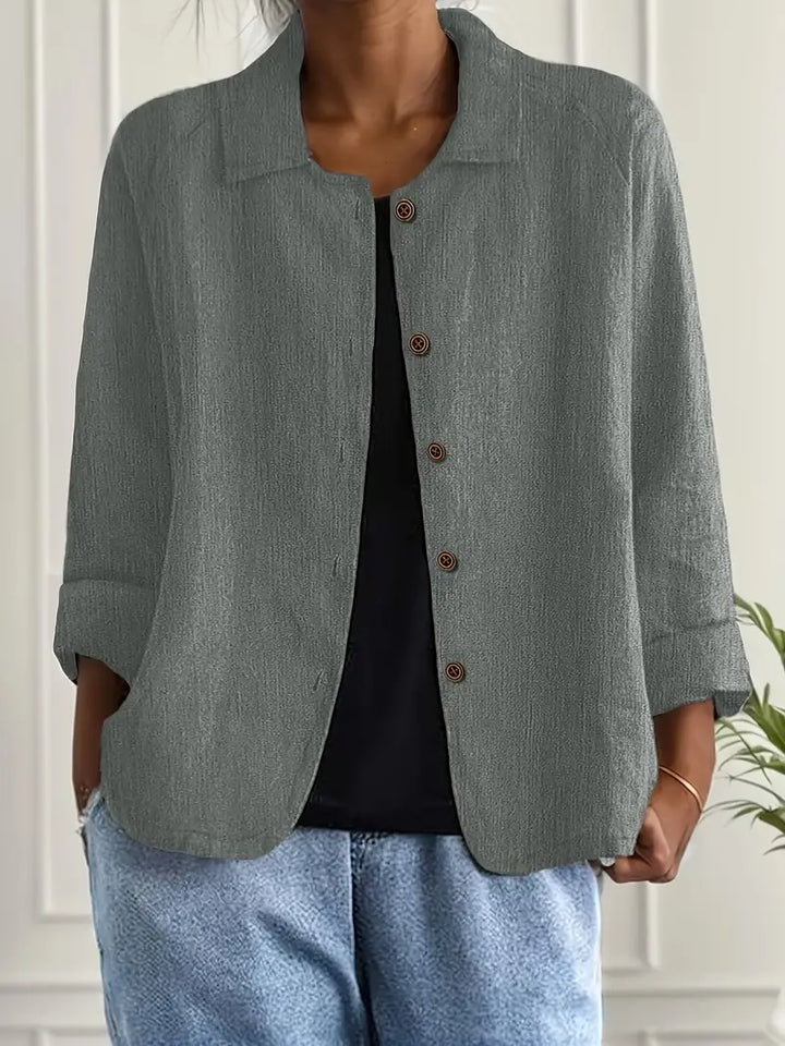 Marilla™ – Classic Lightweight Shirt Cardigan