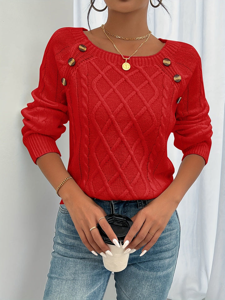 Marlene™ - Women's Round Neck Jumper