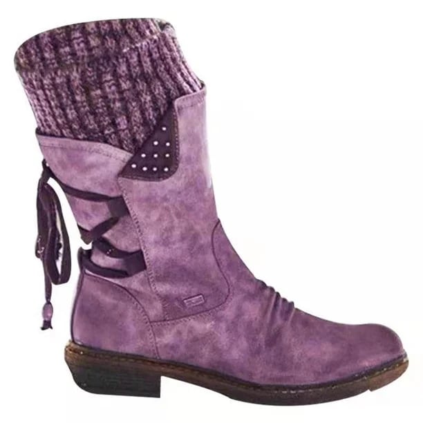 Valeria - Waterproof Boots with Zip at the Calf