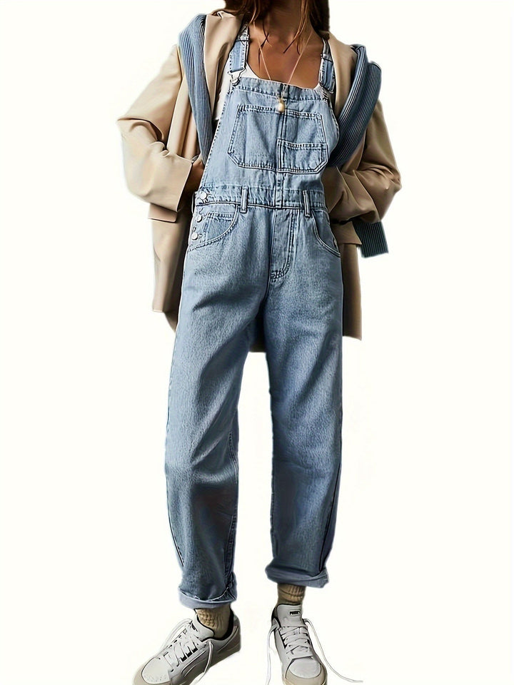 Wendy™ - Trendy Denim Dungarees