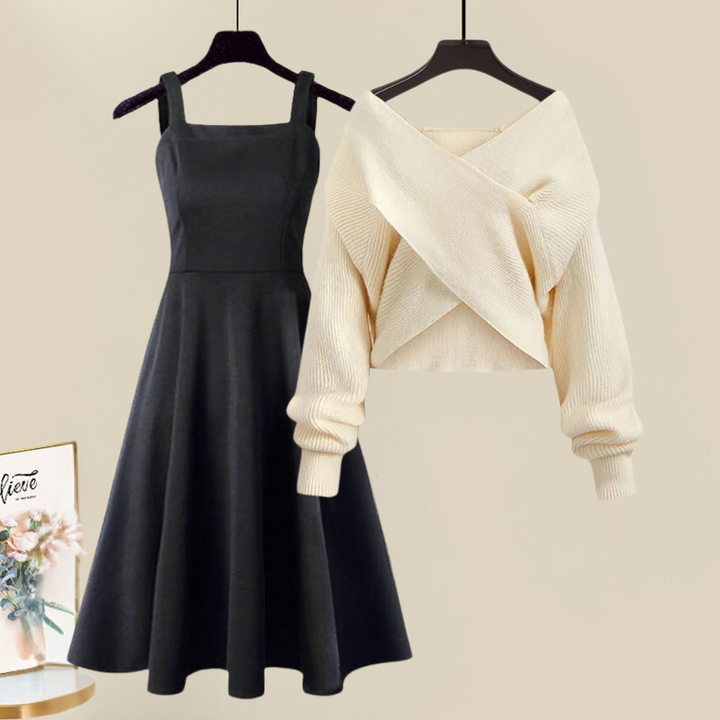 DANICA - Stylish Knitted Dress Set