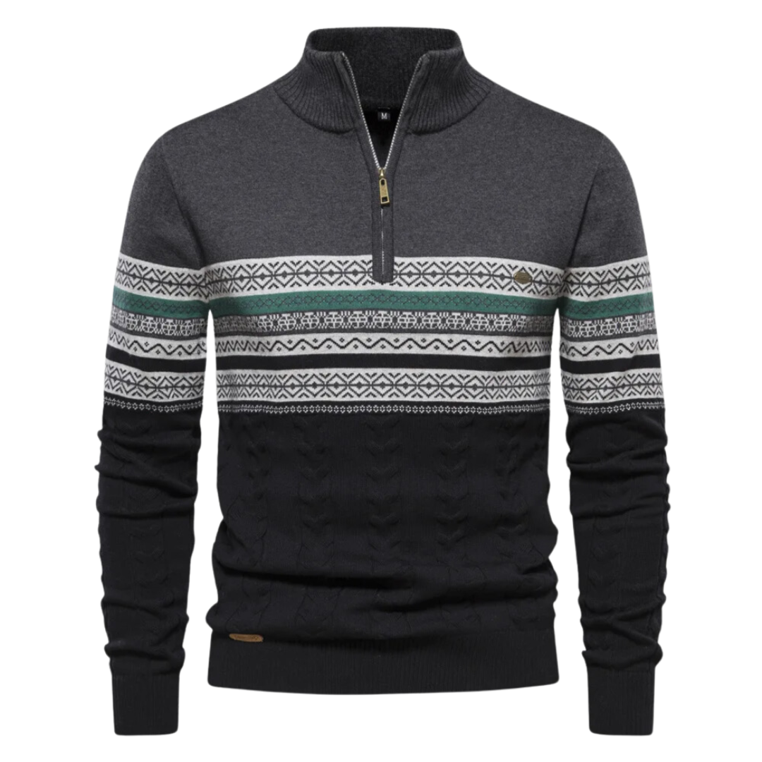 Julian - Quarter Zip Sweater