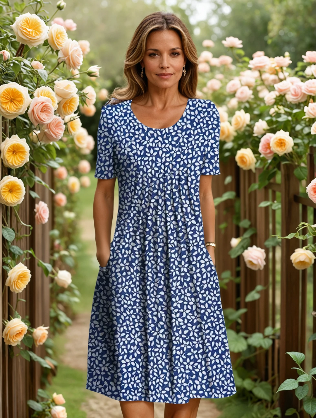 Fiona™ - Elegant Everyday Dress