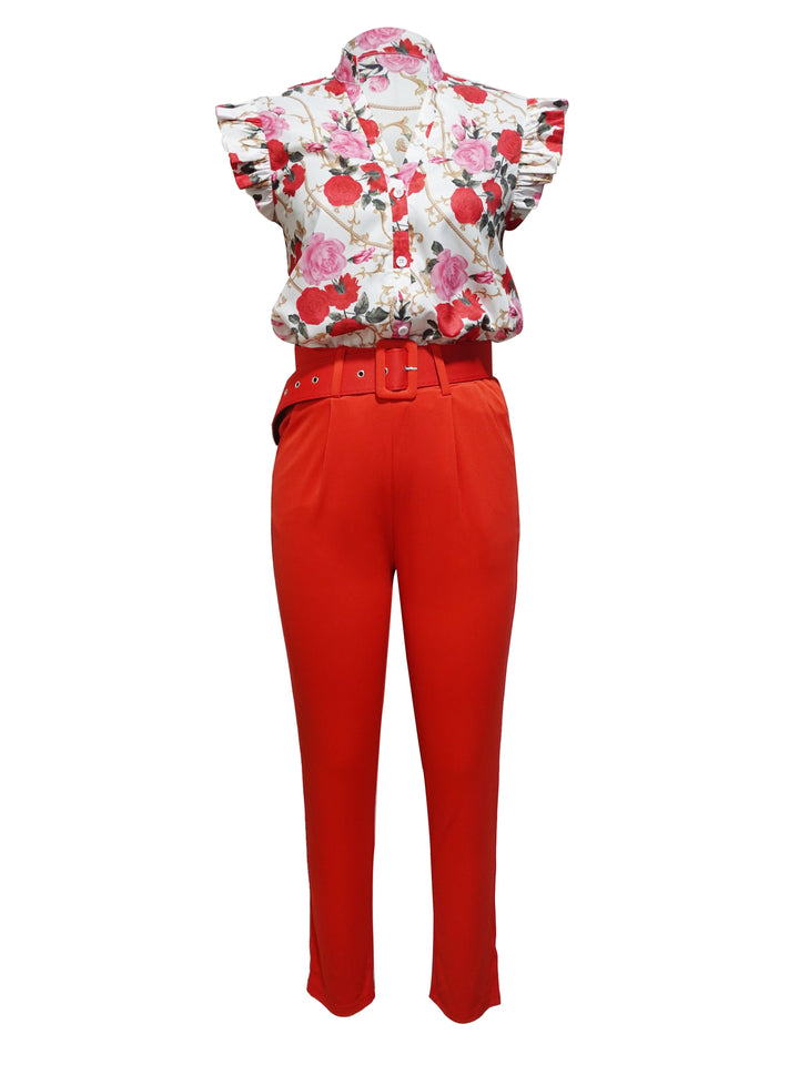 Florabel™ - Stylish Ruffle Set