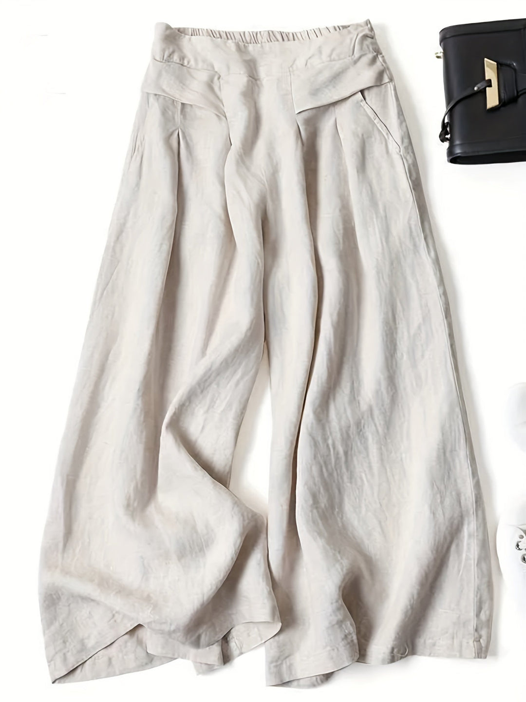 Bella™ - Comfortable Capri Trousers with Wide Legs