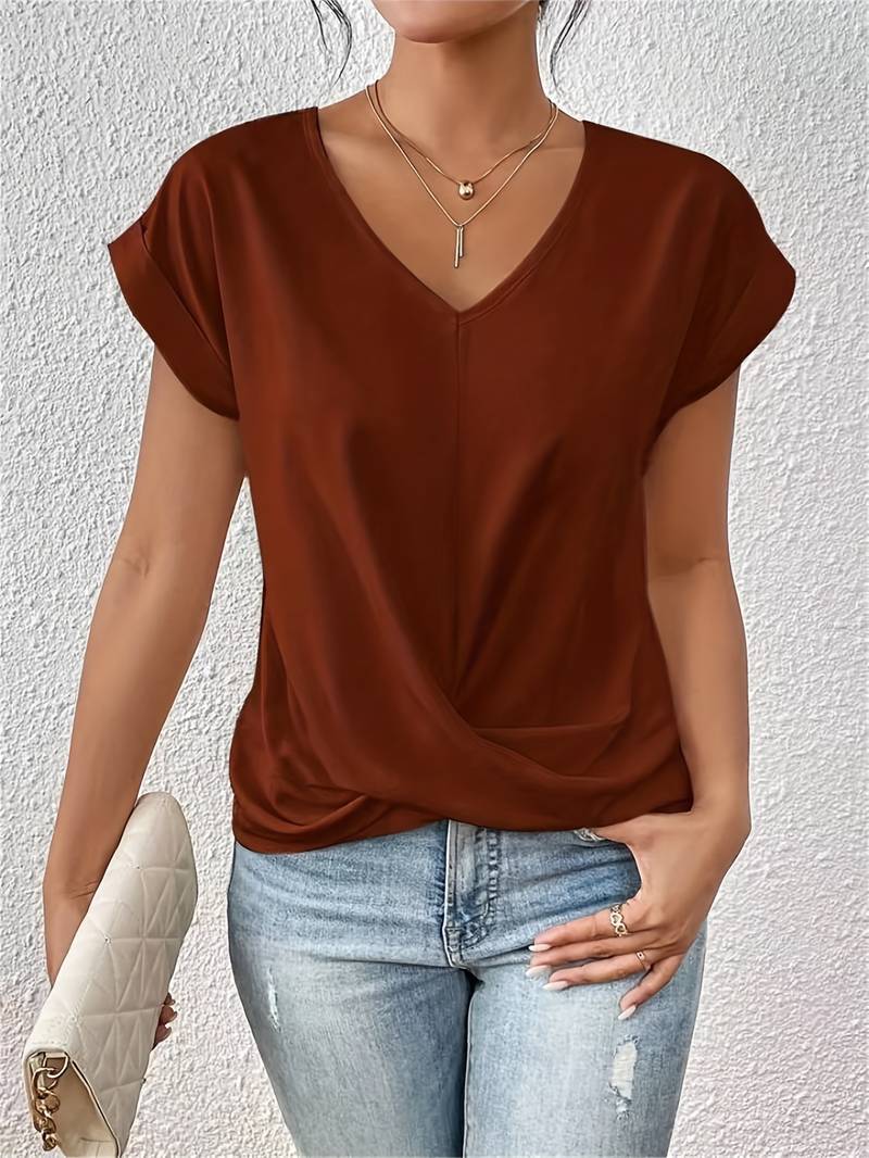 Tiziana™ - Casual Short-sleeved T-shirt For Women's Clothing