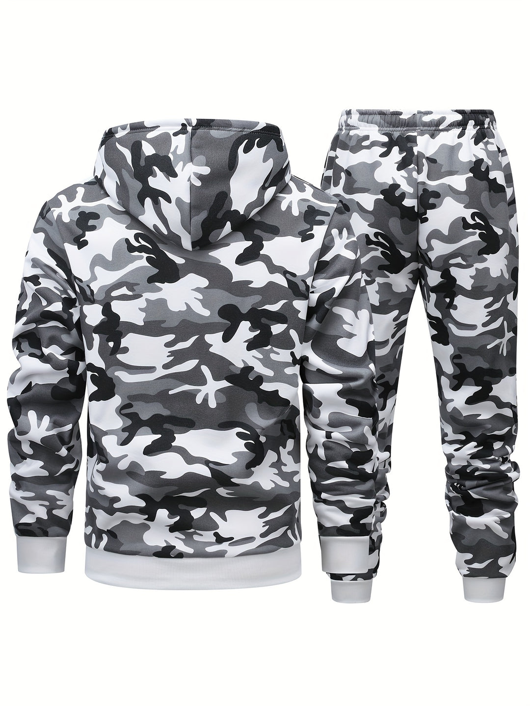 Harvey™ - Men's Camo Hooded Sweatshirt and Pants Set