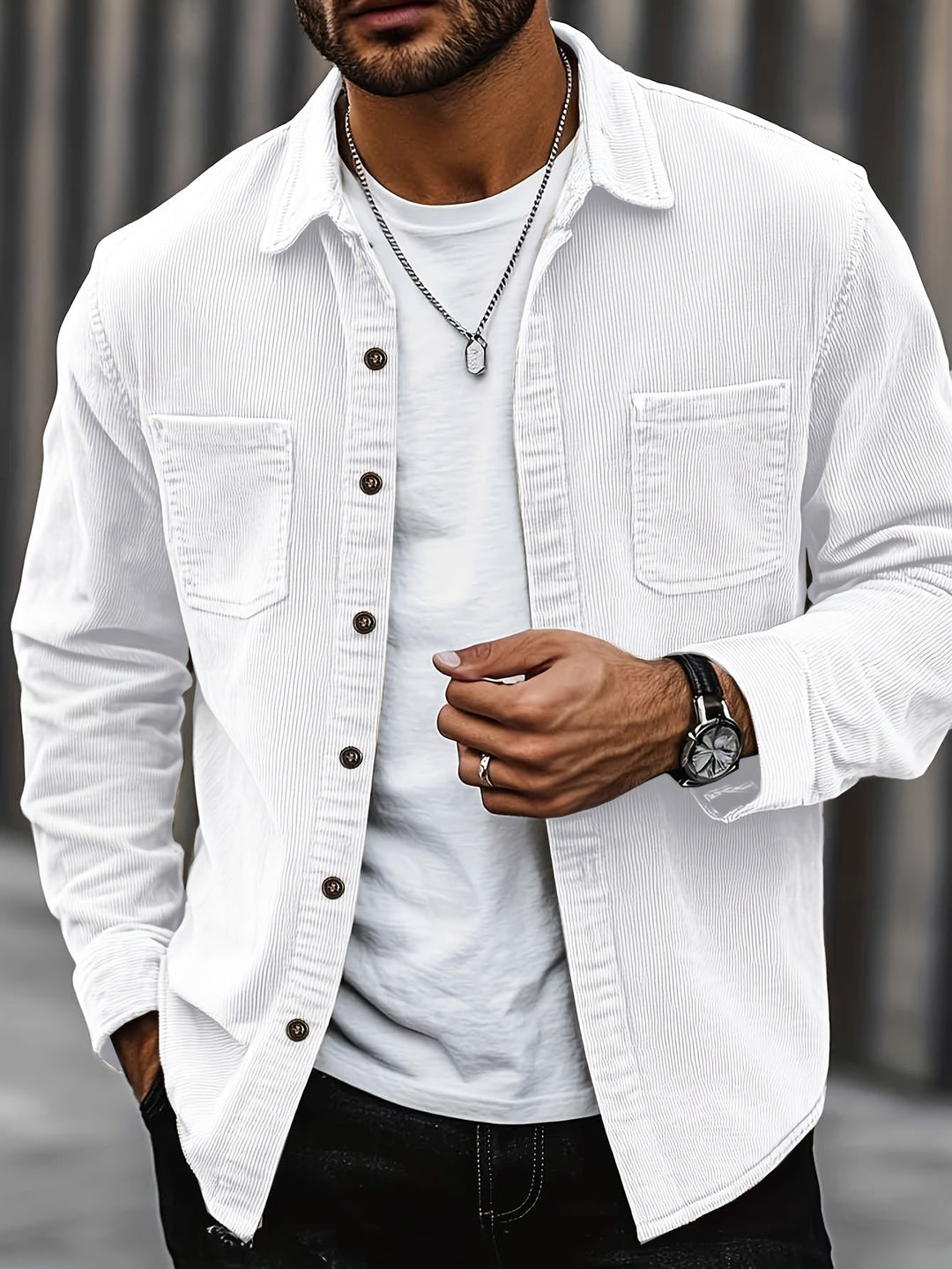 Johan™ - Men's Cord Shirt Jacket