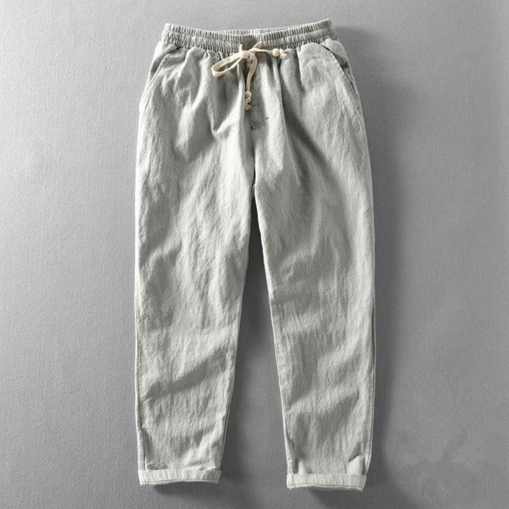 GILES | COMFORTABLE LINEN TROUSERS