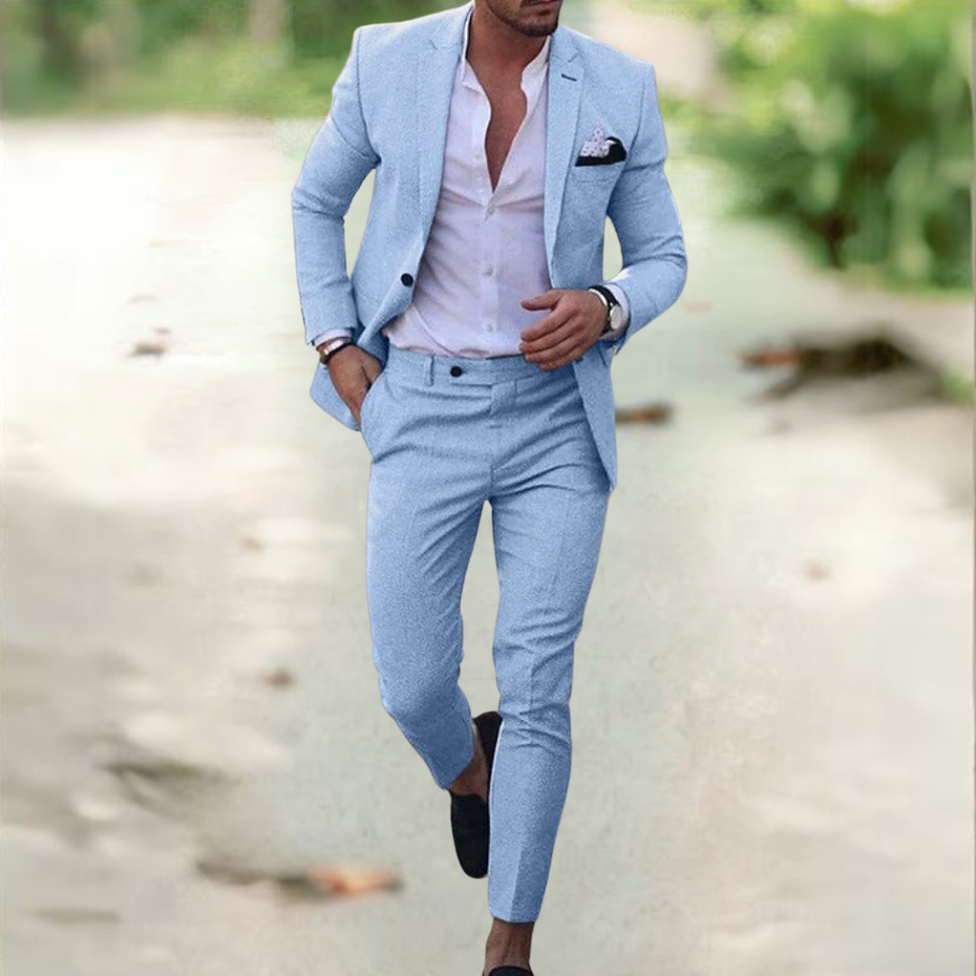 Henry - Elegant Men's Suit (Blazer + Trousers)