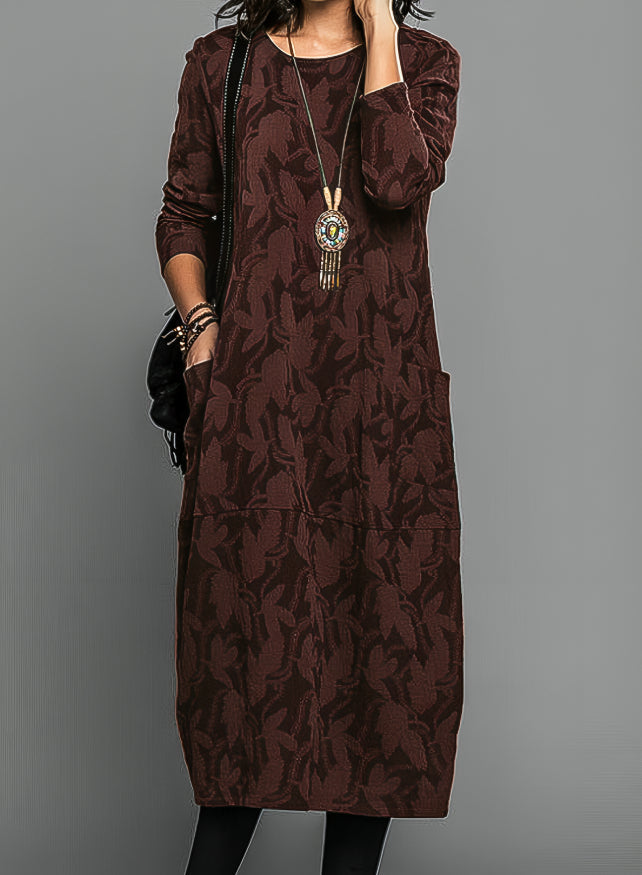 Lea™ - Casual Round Neck Winter Dress