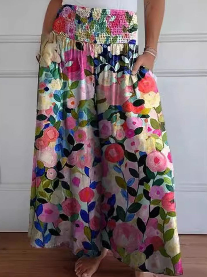 Marlene | Loose-fitting cotton trousers for summer