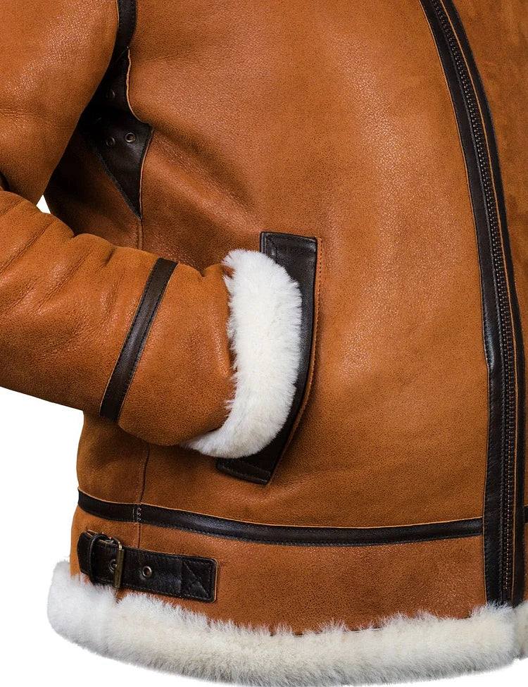 Klaus™ - Leather Winter Jacket