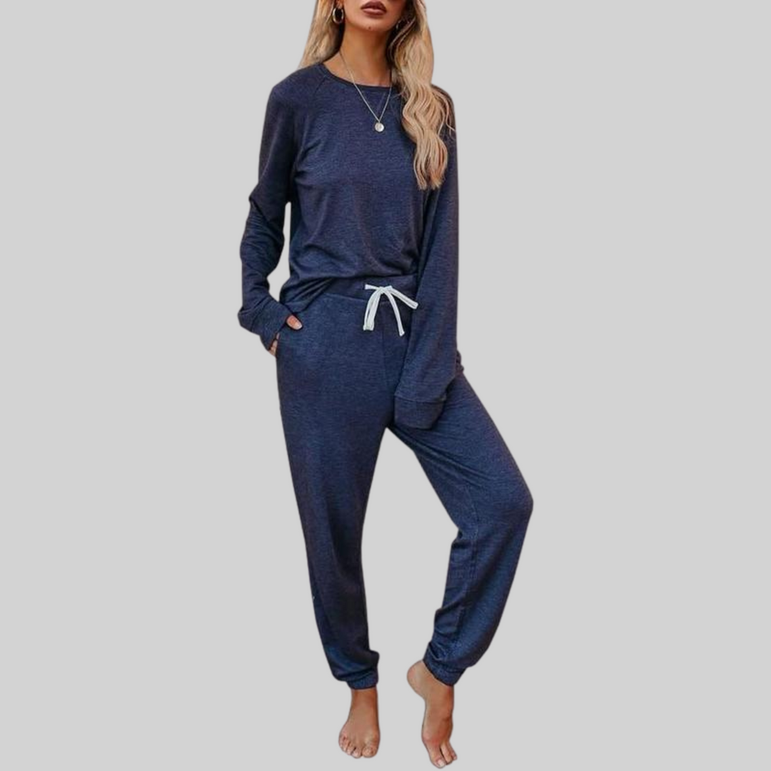 Josie™ - Casual Long Sleeve and Sweatpants Set
