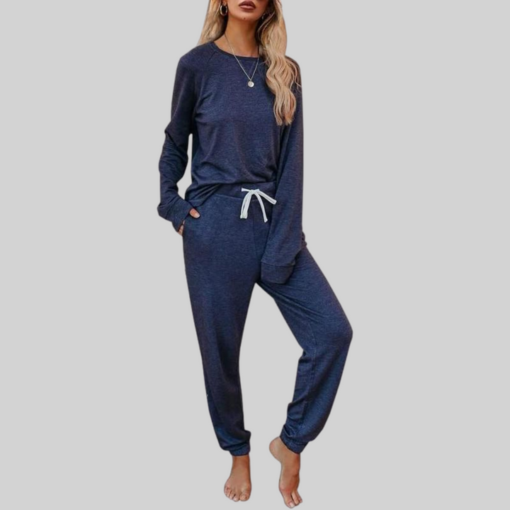 Josie™ - Casual Long Sleeve and Sweatpants Set