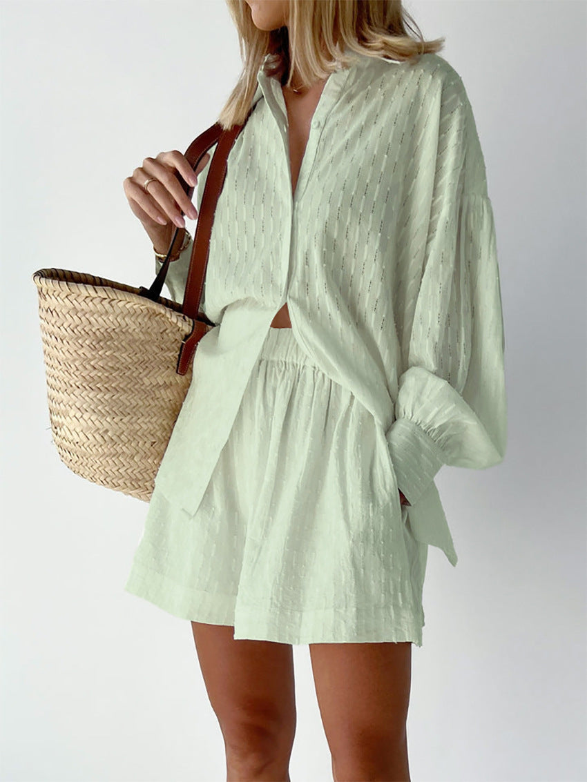 Elizabeth™ - Lightweight Shirt and Shorts Set