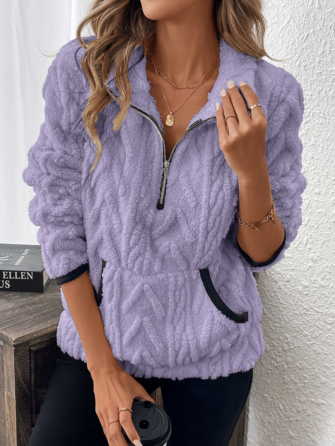 Nancy™ - Fuzzy Sweater