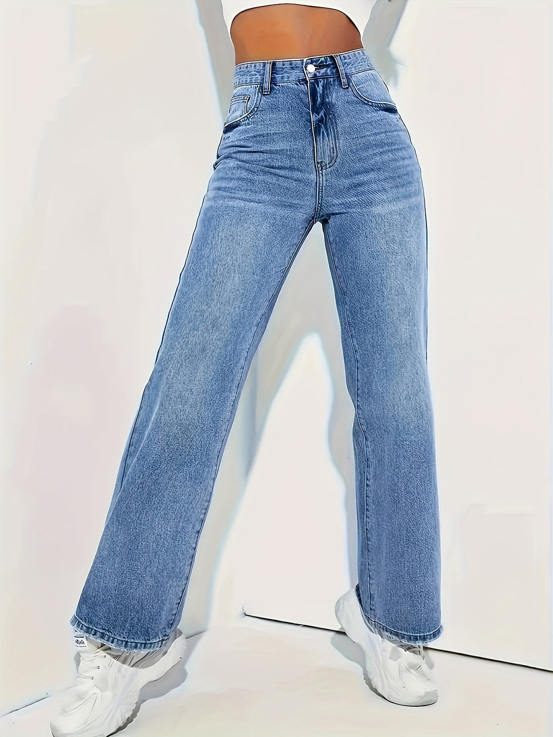 Tilly™ - Comfortable Straight-Leg Jeans