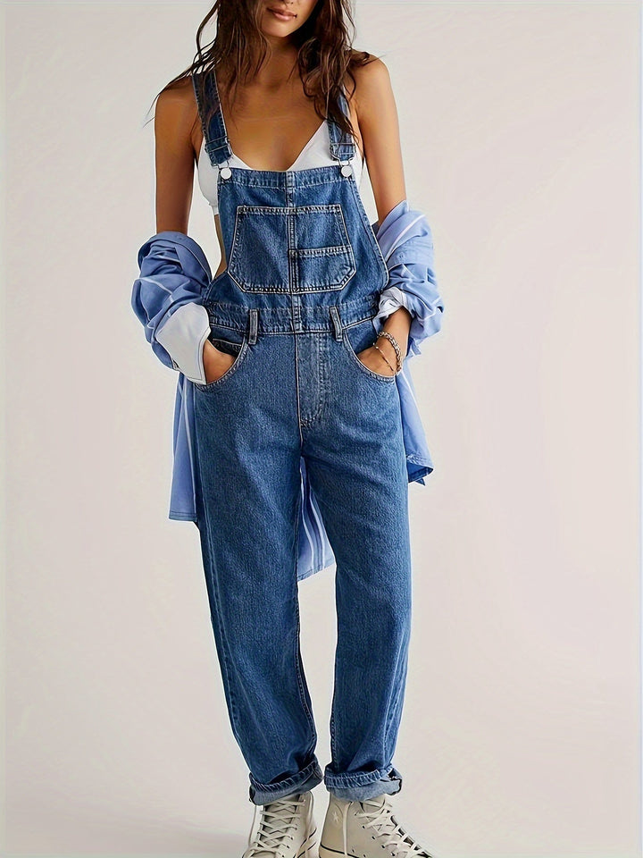 Wendy™ - Trendy Denim Dungarees