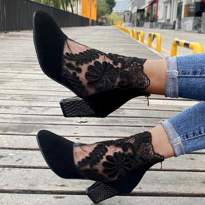 Jane™ - Elegant Summer Lace Heels