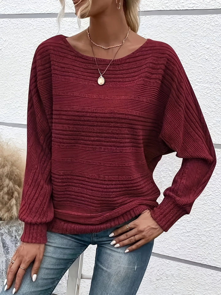 Sabine™ - Cosy Batwing Sleeve Jumper