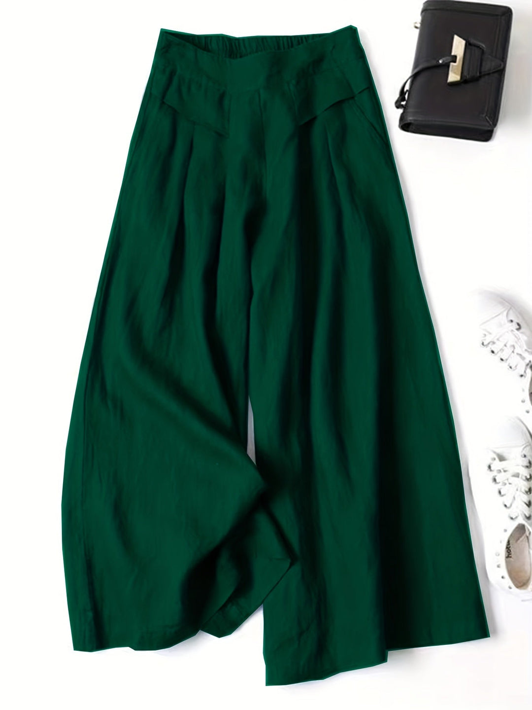 Bella™ - Comfortable Capri Trousers with Wide Legs
