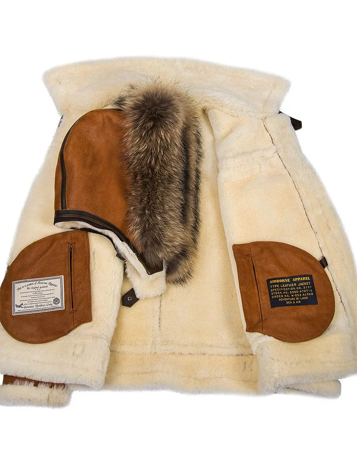 Klaus™ - Leather Winter Jacket