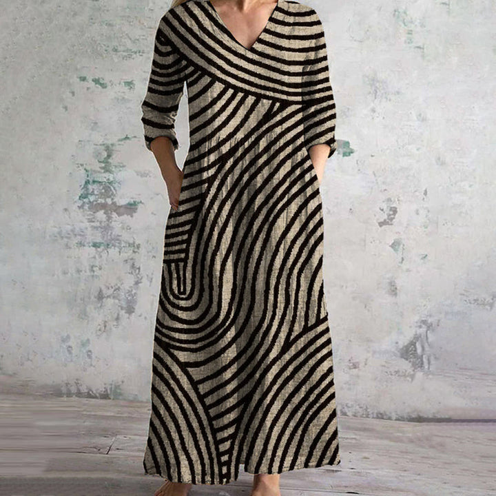 Eve™ - Vintage Stripe Dress