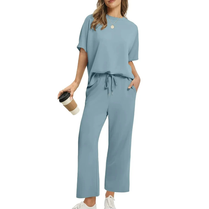 Eliza™ - Casual Top and Trouser Set