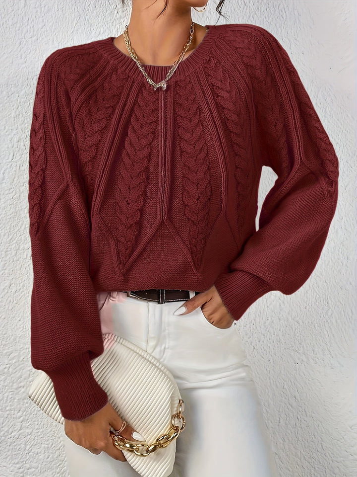 Jane™ - Elegant Jumper with Long Sleeves