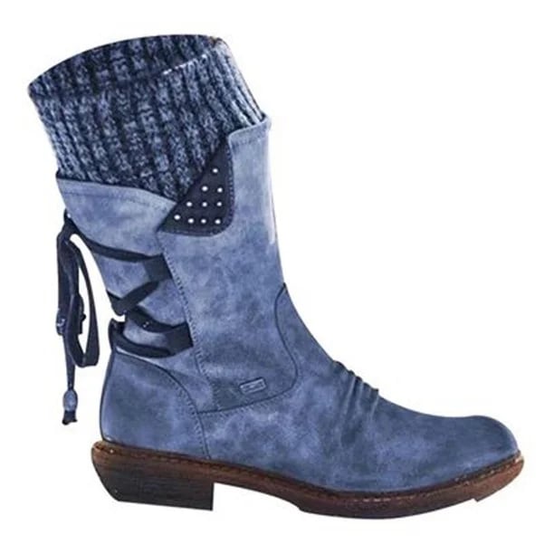 Valeria - Waterproof Boots with Zip at the Calf