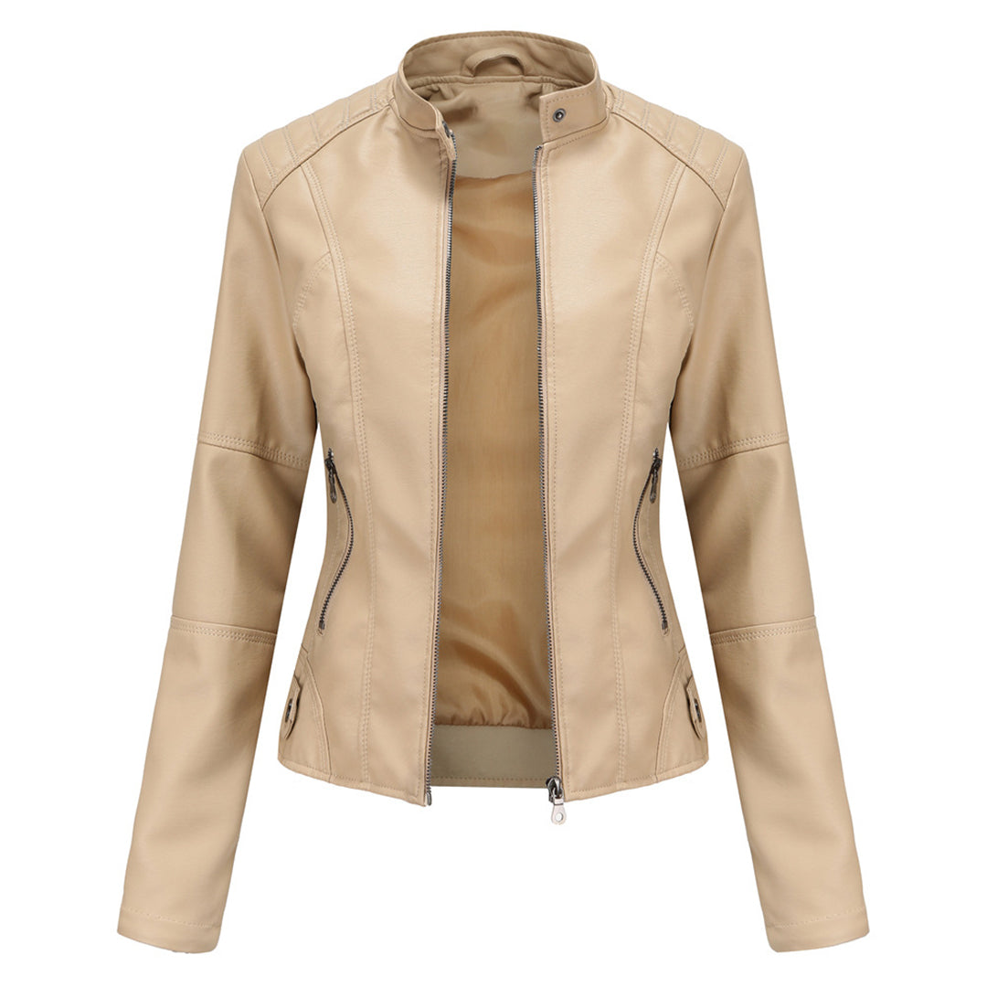 Milena™ - Stylish Leather Jacket