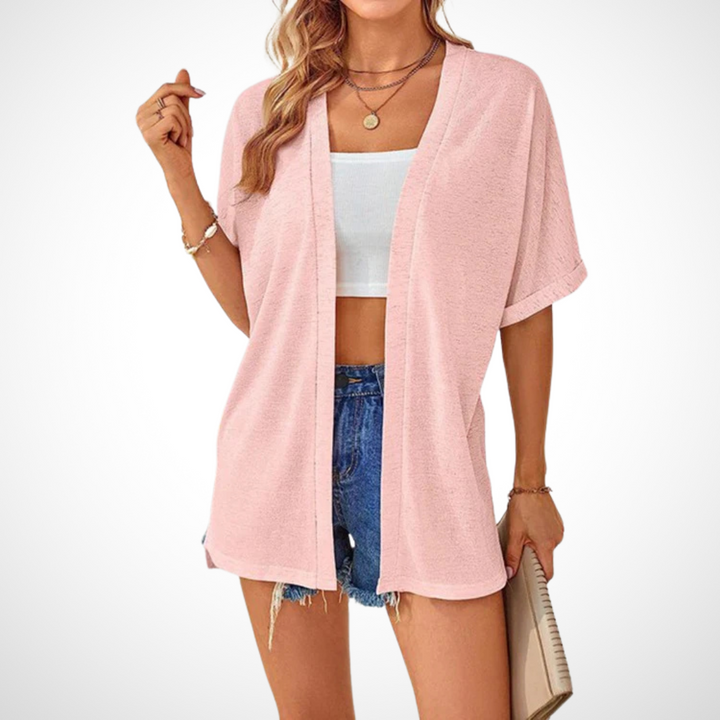 Appolline™ - Stylish Flowing Short Sleeve Cardigan