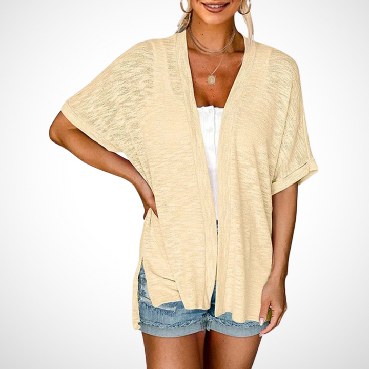 Appolline™ - Stylish Flowing Short Sleeve Cardigan