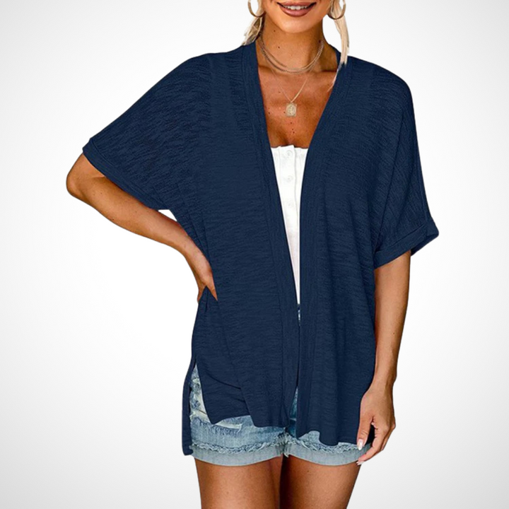 Appolline™ - Stylish Flowing Short Sleeve Cardigan