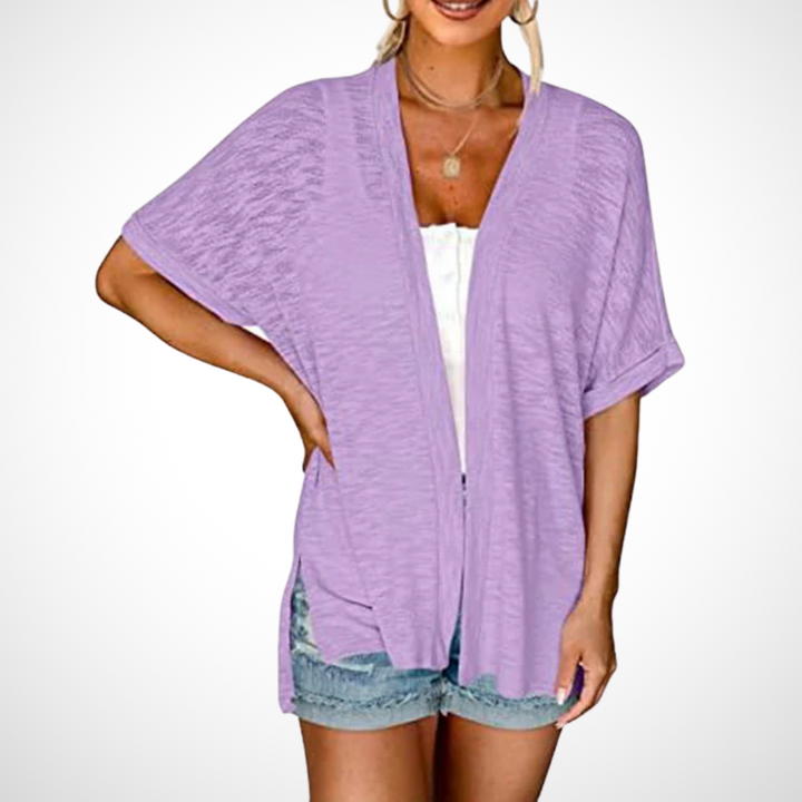 Appolline™ - Stylish Flowing Short Sleeve Cardigan