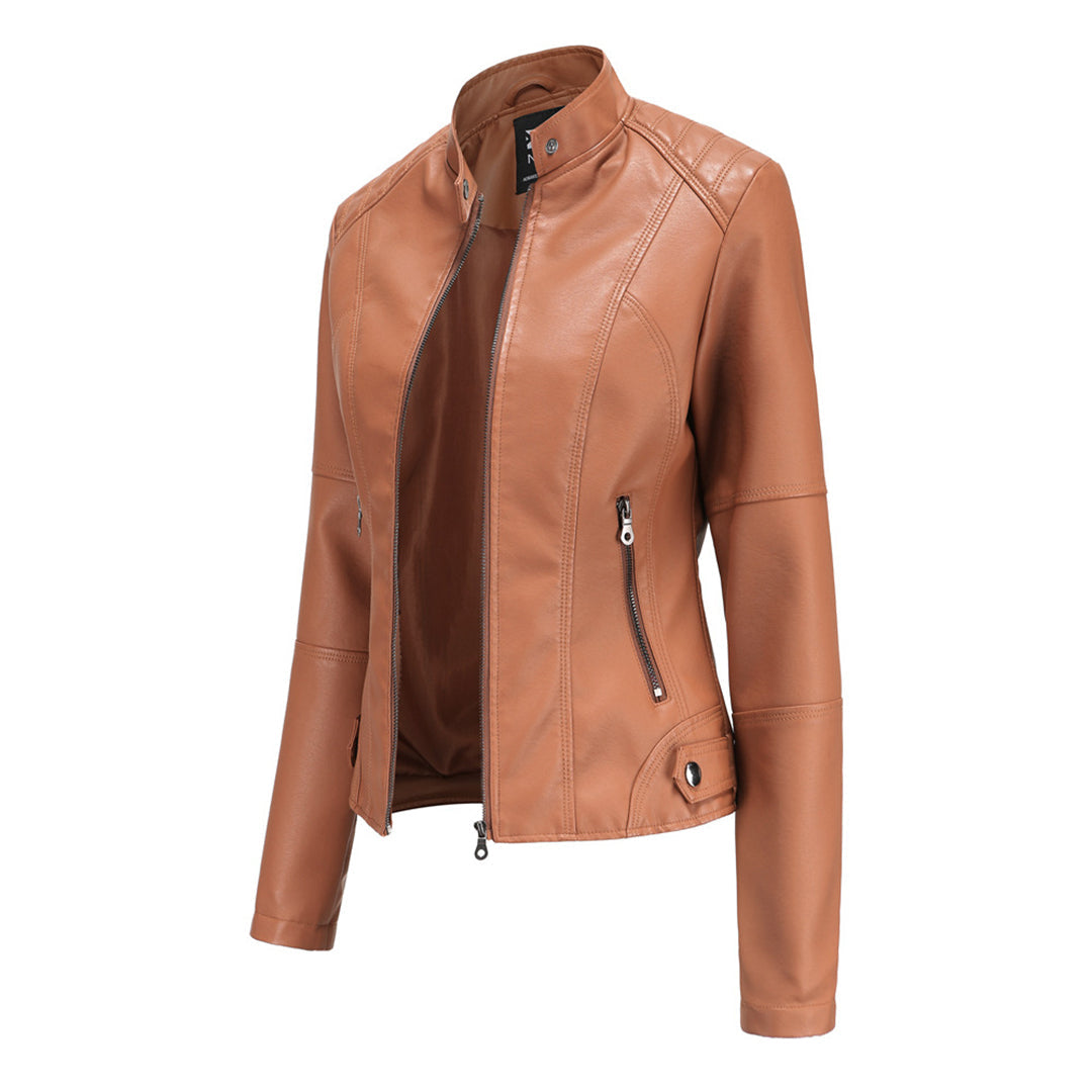 Milena™ - Stylish Leather Jacket