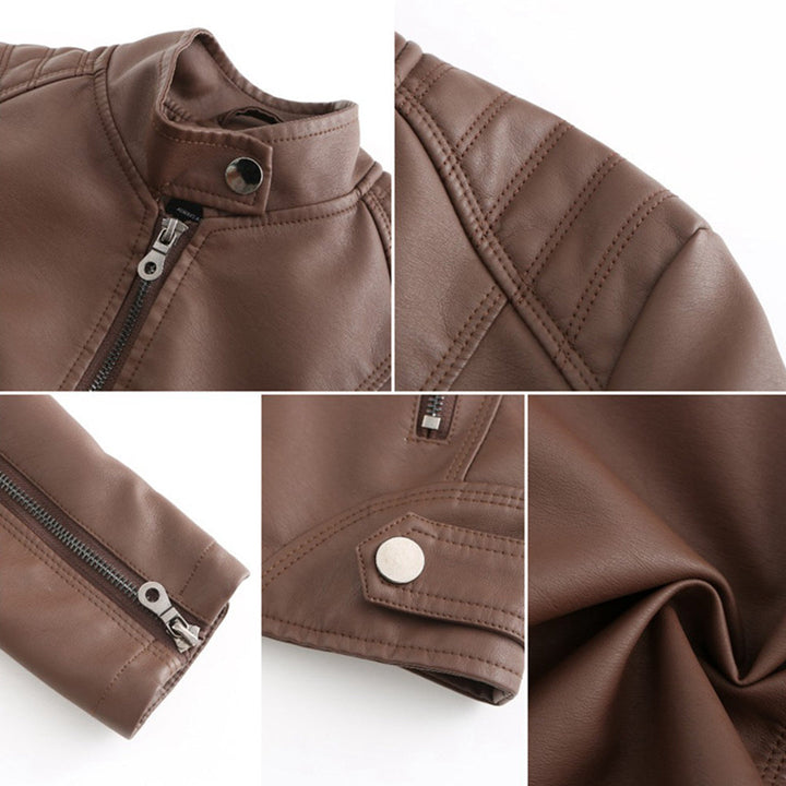 Milena™ - Stylish Leather Jacket