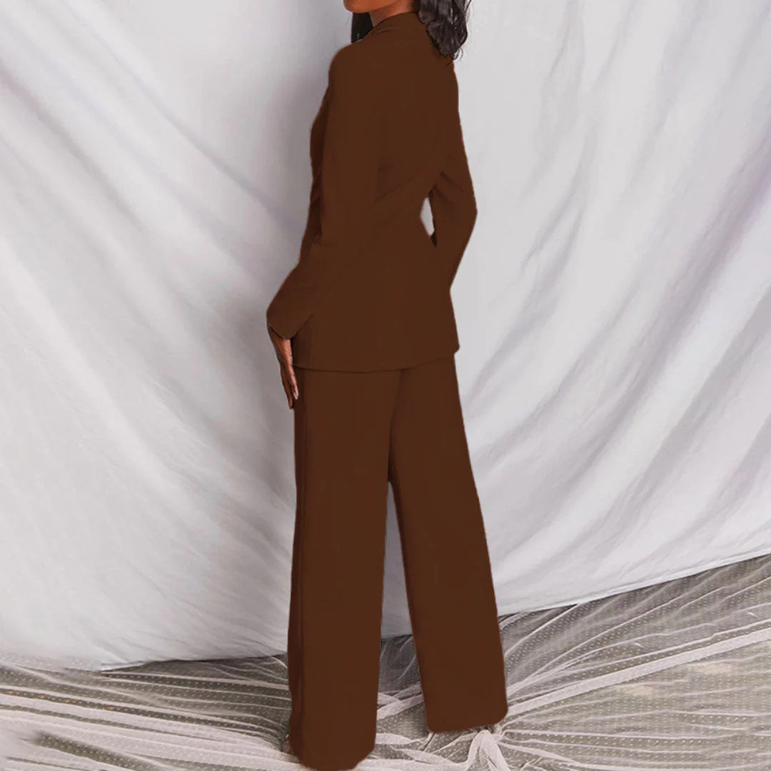 Lucia - Elegant Set of Blazer and Trousers