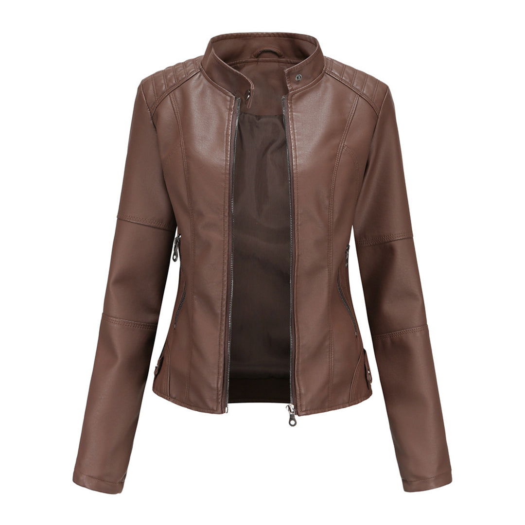 Milena™ - Stylish Leather Jacket