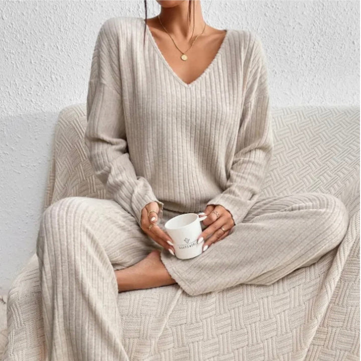 Grace - Women's Casual Tracksuits with High Waist and Long Trousers