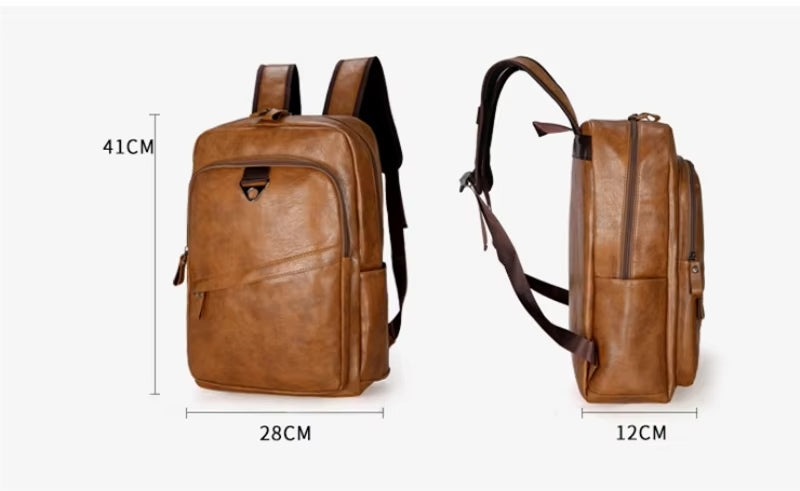 Luca | Leather Rucksack for Men for Office