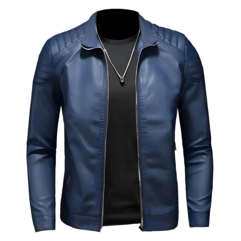 Timeless Trail - Leather Jacket with Lining