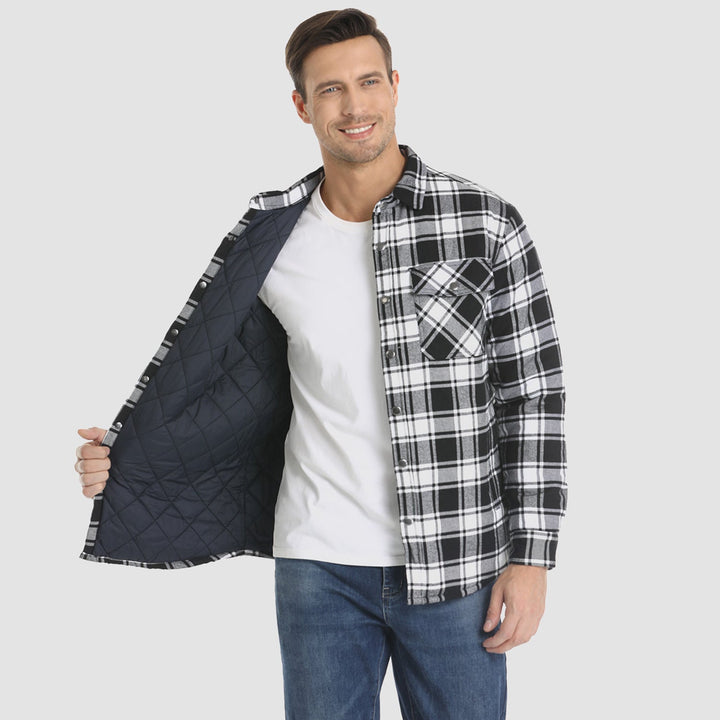 Alessio - Single-Breasted Winter Jacket