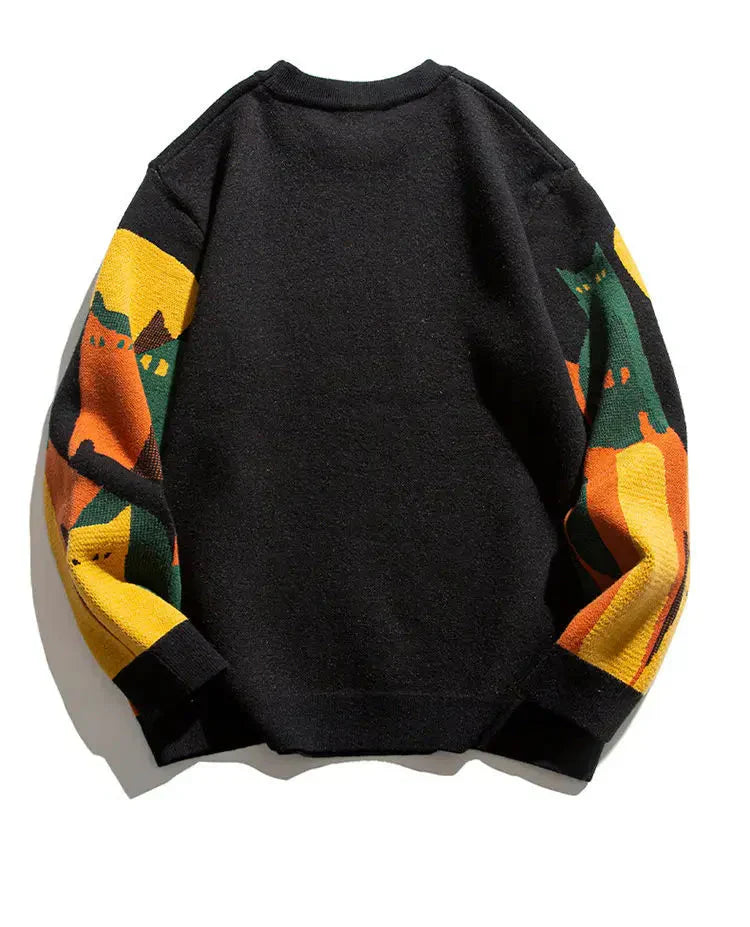 Toni™ - Cat Crew Sweater