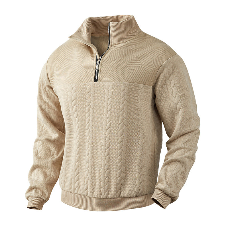 Leonardo - Pullover with Quarter Zip