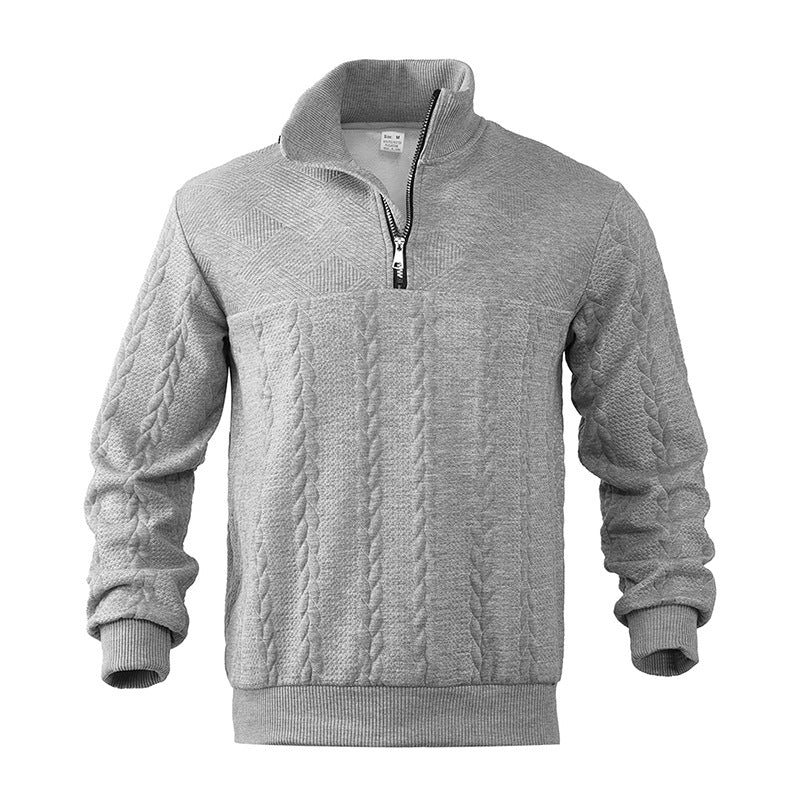 Leonardo - Pullover with Quarter Zip