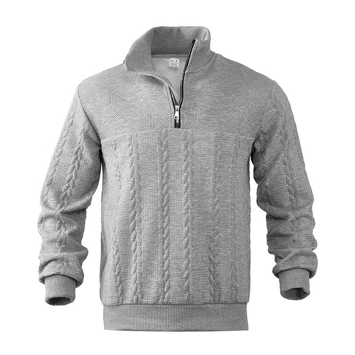 Leonardo - Pullover with Quarter Zip