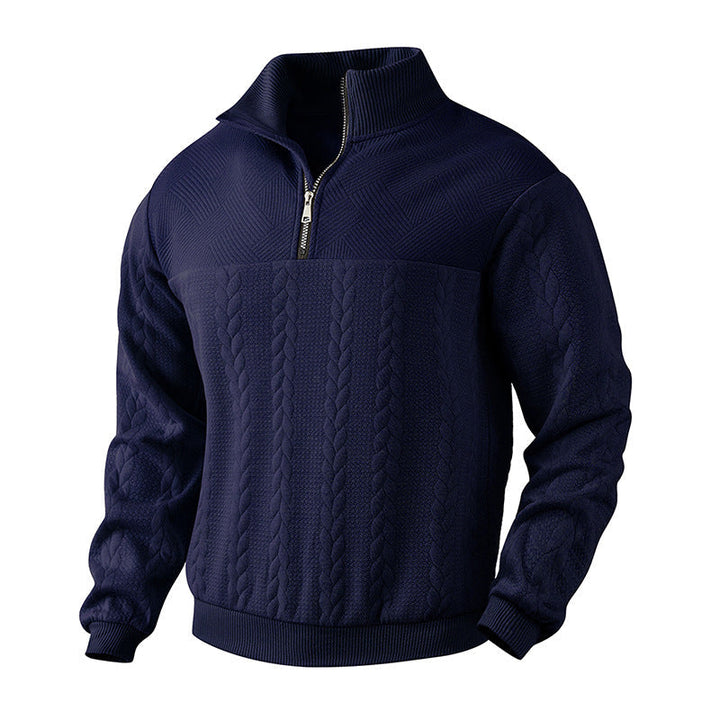 Leonardo - Pullover with Quarter Zip
