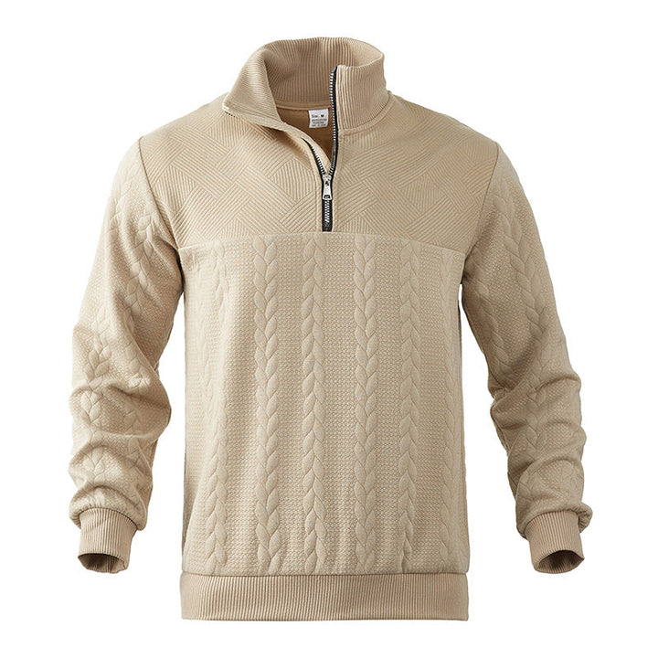 Leonardo - Pullover with Quarter Zip
